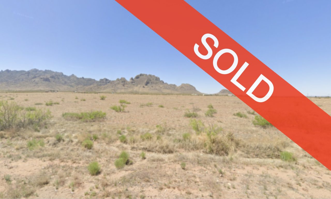 Luna County, NM Lot Sold